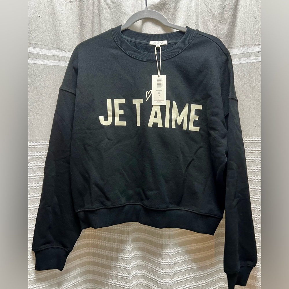 NEW WITH TAGS Z SUPPLY SWEATSHIRT